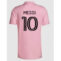 Inter Miami Lionel Messi #10 Domáci futbalový dres 2023-24 Krátky Rukáv